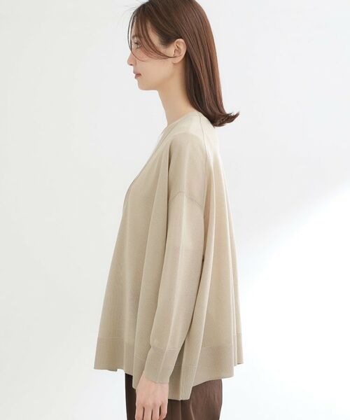 Reflect / リフレクト カーディガン・ボレロ | 【冷房対策に◎】すっきり見え着流しカーディガン | 詳細15
