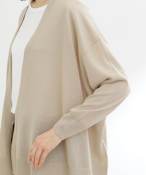 Reflect / リフレクト カーディガン・ボレロ | 【冷房対策に◎】すっきり見え着流しカーディガン | 詳細18