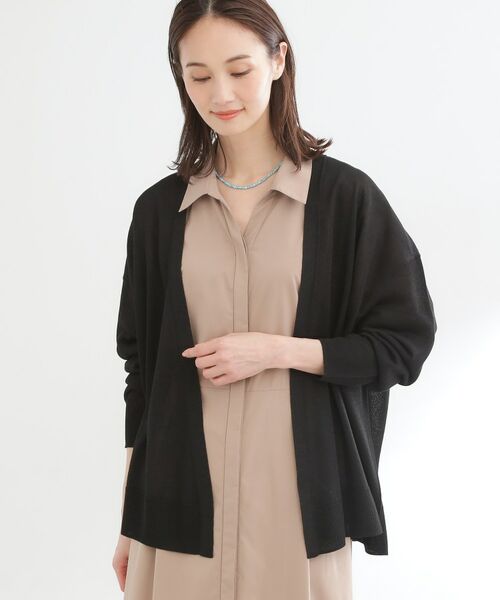Reflect / リフレクト カーディガン・ボレロ | 【冷房対策に◎】すっきり見え着流しカーディガン | 詳細2