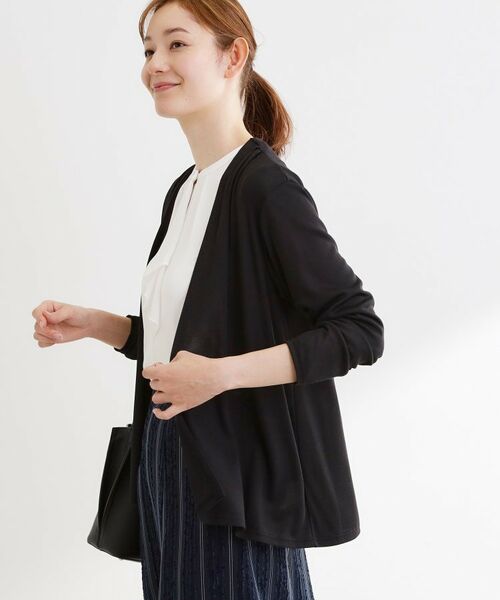 Reflect / リフレクト カーディガン・ボレロ | 【日除け・エアコン対策に◎】ジャージカーディガン | 詳細1