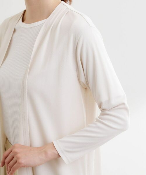 Reflect / リフレクト カーディガン・ボレロ | 【日除け・エアコン対策に◎】ジャージカーディガン | 詳細15