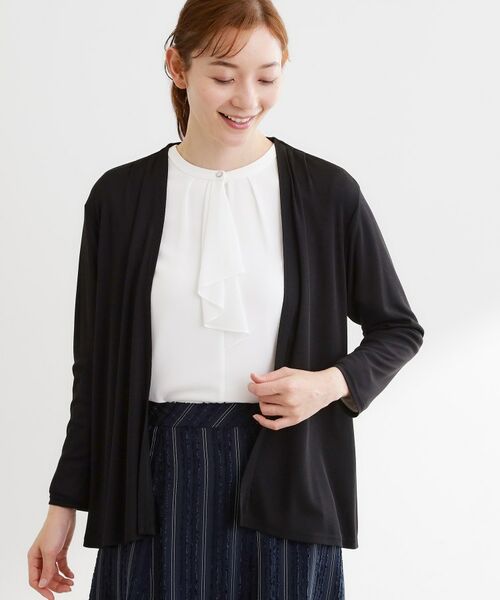 Reflect / リフレクト カーディガン・ボレロ | 【日除け・エアコン対策に◎】ジャージカーディガン | 詳細2
