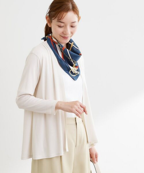 Reflect / リフレクト カーディガン・ボレロ | 【日除け・エアコン対策に◎】ジャージカーディガン | 詳細6