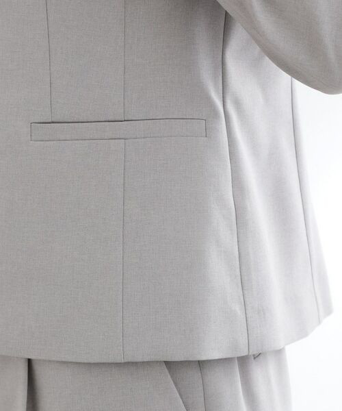 Reflect / リフレクト ノーカラージャケット | 【セットアップ可】ノーカラージャケット | 詳細23