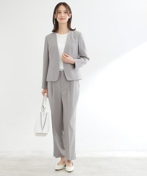 Reflect / リフレクト ノーカラージャケット | 【セットアップ可】ノーカラージャケット | 詳細9