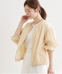 Reflect / リフレクト レザーブルゾン・ジャケット | フロントファスナーシアーブルゾン