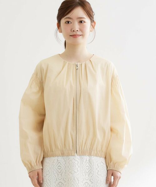 Reflect / リフレクト レザーブルゾン・ジャケット | フロントファスナーシアーブルゾン | 詳細10