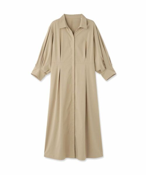 Reflect / リフレクト ロング・マキシ丈ワンピース | タイプライターシャツロングワンピース | 詳細10