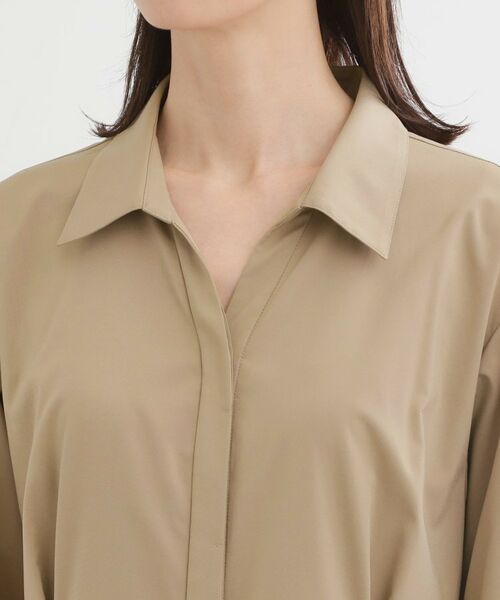 Reflect / リフレクト ロング・マキシ丈ワンピース | タイプライターシャツロングワンピース | 詳細14