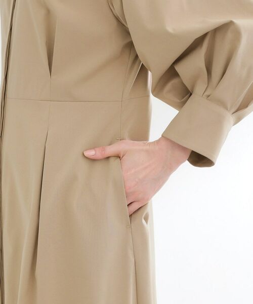 Reflect / リフレクト ロング・マキシ丈ワンピース | タイプライターシャツロングワンピース | 詳細16