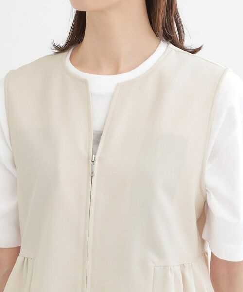 Reflect / リフレクト セットアップ | 【単品使い◎】ペプラムベスト＋リラクシーパンツセット | 詳細16