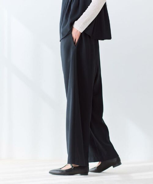 Reflect / リフレクト セットアップ | 【単品使い◎】ペプラムベスト＋リラクシーパンツセット | 詳細30