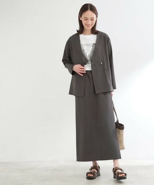 Reflect / リフレクト セットアップ | 【単品使い◎】ジャケット＋ナロースカートセット | 詳細5