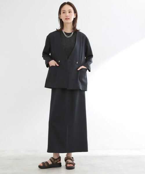 Reflect / リフレクト セットアップ | 【単品使い◎】ジャケット＋ナロースカートセット | 詳細8