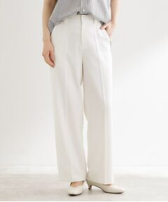 Reflect / リフレクト パンツ | ステッチワークストレートワイドパンツ