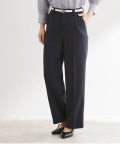 Reflect / リフレクト パンツ | ステッチワークストレートワイドパンツ