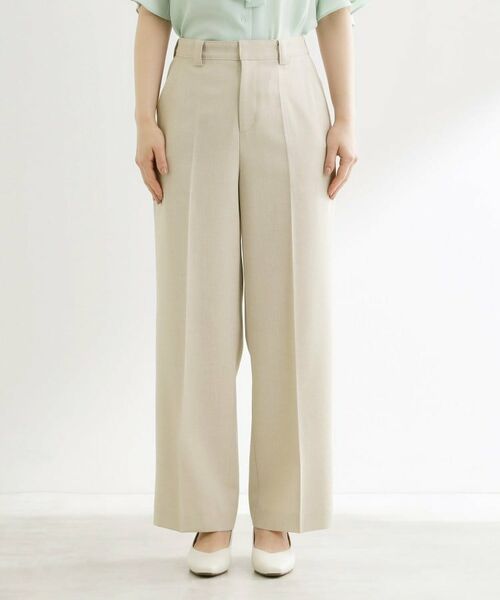 Reflect / リフレクト パンツ | ステッチワークストレートワイドパンツ | 詳細14