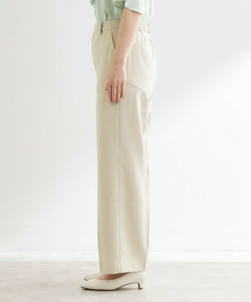 Reflect / リフレクト パンツ | ステッチワークストレートワイドパンツ | 詳細15