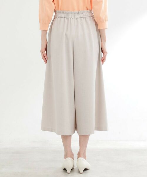 Reflect / リフレクト ショート・ハーフ・半端丈パンツ | 【ウエスト総ゴム】リラクシーフレアスカーチョ | 詳細12