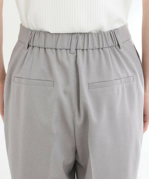 Reflect / リフレクト パンツ | 【セットアップ可】スリット入りテーパードパンツ | 詳細15