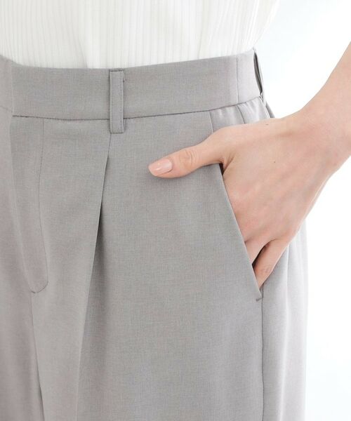 Reflect / リフレクト パンツ | 【セットアップ可】スリット入りテーパードパンツ | 詳細16