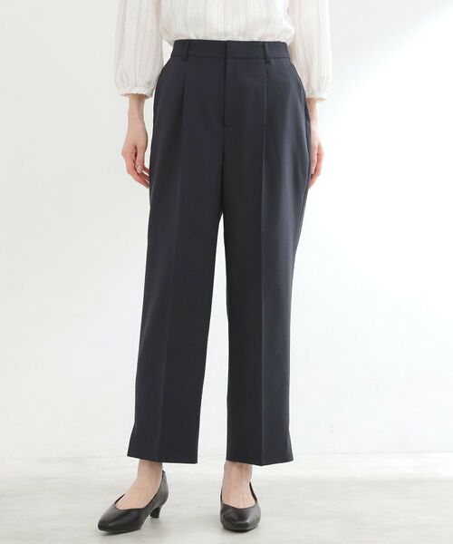 Reflect / リフレクト パンツ | 【セットアップ可】スリット入りテーパードパンツ | 詳細4