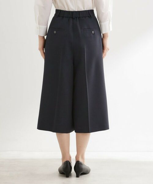 Reflect / リフレクト ショート・ハーフ・半端丈パンツ | リネンライクワイドミディパンツ | 詳細14