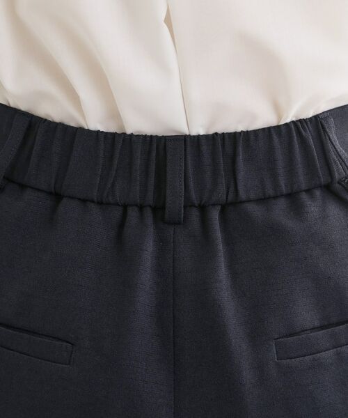 Reflect / リフレクト ショート・ハーフ・半端丈パンツ | リネンライクワイドミディパンツ | 詳細17