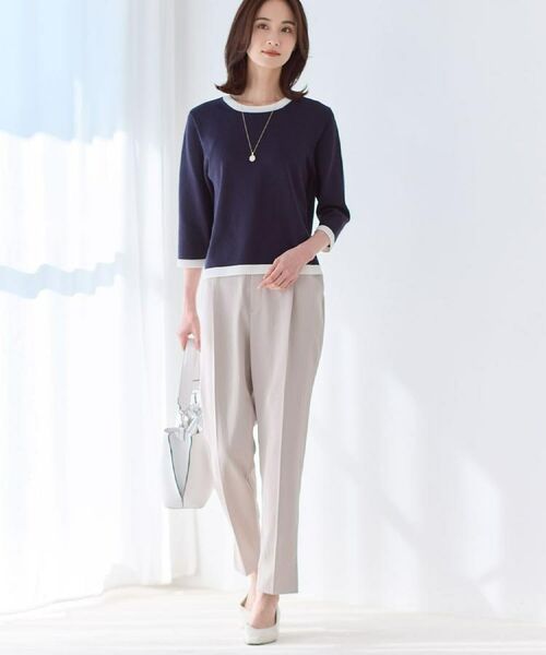 Reflect / リフレクト パンツ | センタープレスリラクシーイージーパンツ | 詳細1