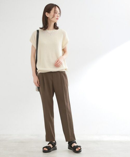 Reflect / リフレクト パンツ | センタープレスリラクシーイージーパンツ | 詳細3