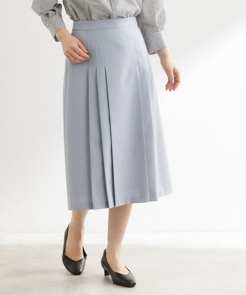 Reflect / リフレクト スカート | タックプリーツセミロング丈スカート | 詳細1