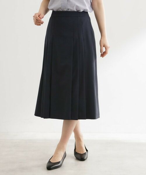 Reflect / リフレクト スカート | タックプリーツセミロング丈スカート | 詳細5