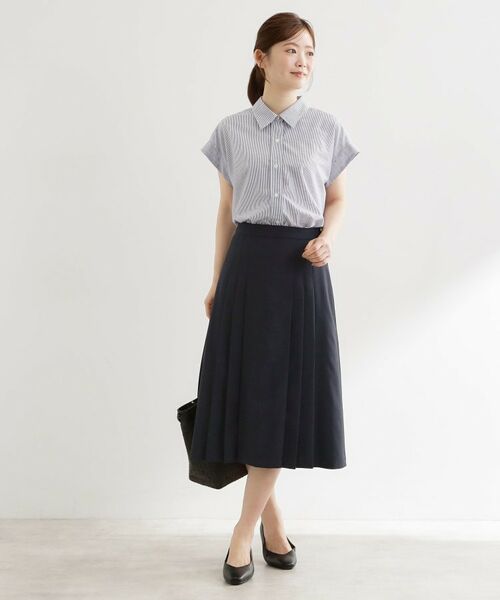 Reflect / リフレクト スカート | タックプリーツセミロング丈スカート | 詳細6