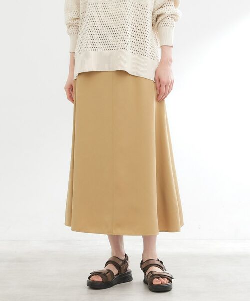 Reflect / リフレクト ロング・マキシ丈スカート | フリュイドフレアスカート | 詳細10