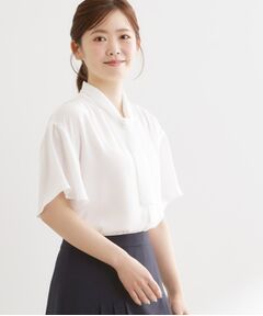 Reflect / リフレクト シャツ・ブラウス | フレアスリーブボウタイブラウス