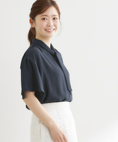 Reflect / リフレクト シャツ・ブラウス | フレアスリーブボウタイブラウス | 詳細10