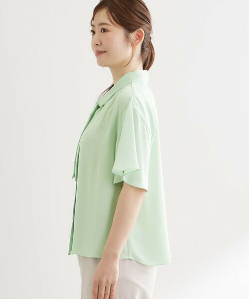 Reflect / リフレクト シャツ・ブラウス | フレアスリーブボウタイブラウス | 詳細15