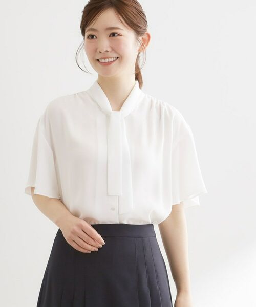 Reflect / リフレクト シャツ・ブラウス | フレアスリーブボウタイブラウス | 詳細2