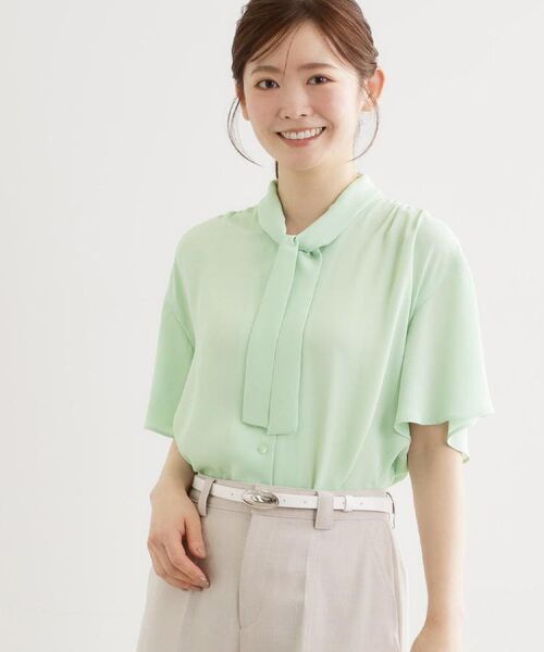 Reflect / リフレクト シャツ・ブラウス | フレアスリーブボウタイブラウス | 詳細5