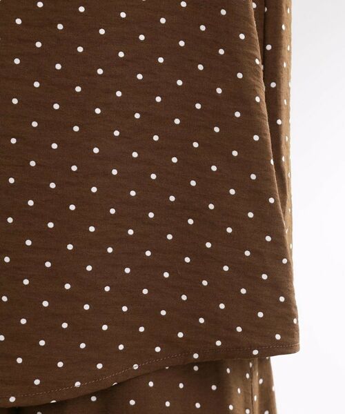Reflect / リフレクト シャツ・ブラウス | 【セットアップ可】ドット柄ワッシャーブラウス | 詳細19