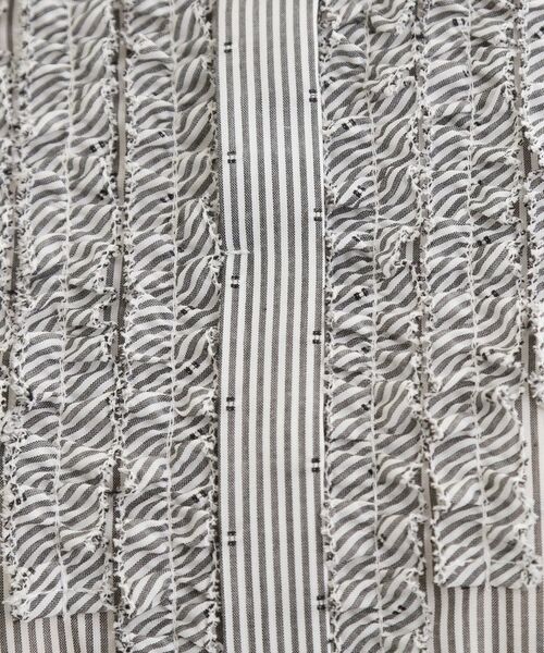 Reflect / リフレクト シャツ・ブラウス | 八分袖フロントフリルブラウス | 詳細12