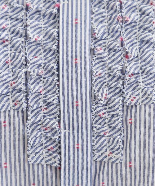 Reflect / リフレクト シャツ・ブラウス | 八分袖フロントフリルブラウス | 詳細16