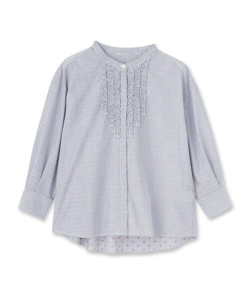 Reflect / リフレクト シャツ・ブラウス | 八分袖フロントフリルブラウス | 詳細17