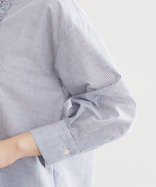 Reflect / リフレクト シャツ・ブラウス | 八分袖フロントフリルブラウス | 詳細22