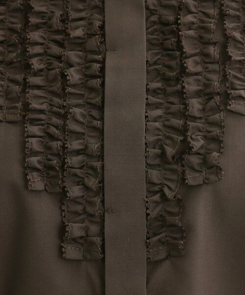 Reflect / リフレクト シャツ・ブラウス | 八分袖フロントフリルブラウス | 詳細8