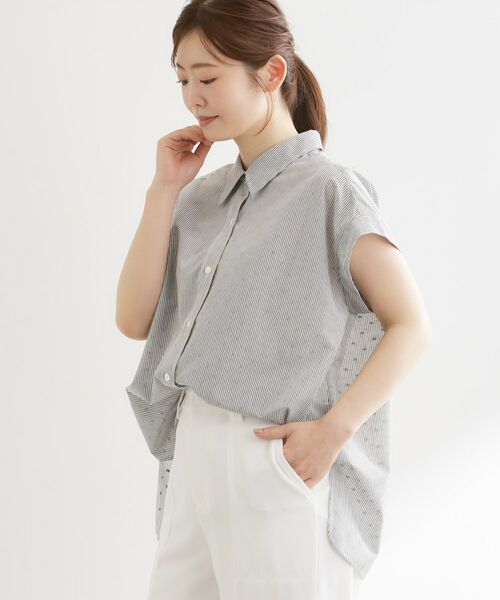 Reflect / リフレクト シャツ・ブラウス | フレンチスリーブシャツブラウス | 詳細1