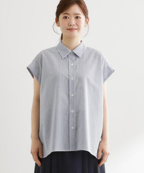 Reflect / リフレクト シャツ・ブラウス | フレンチスリーブシャツブラウス | 詳細10