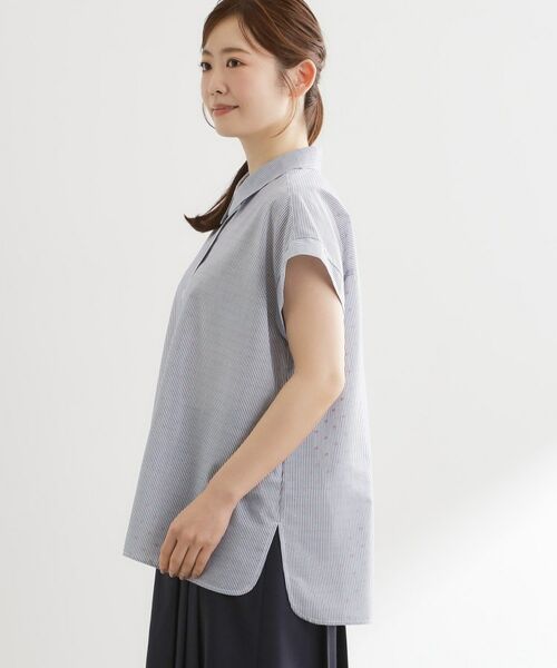 Reflect / リフレクト シャツ・ブラウス | フレンチスリーブシャツブラウス | 詳細11