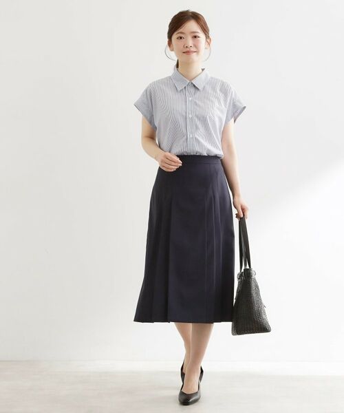 Reflect / リフレクト シャツ・ブラウス | 【接触冷感】フレンチスリーブシャツブラウス | 詳細16