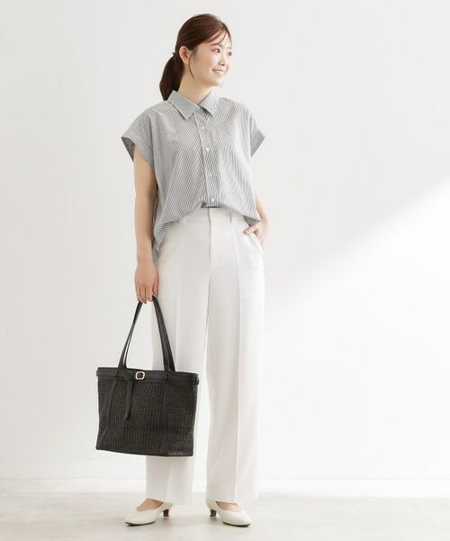 Reflect / リフレクト シャツ・ブラウス | フレンチスリーブシャツブラウス | 詳細2